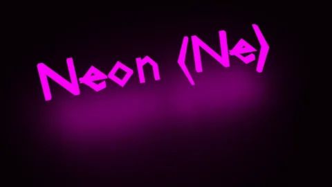 Vibrant, reddish-orange electric sign displaying the word 'Neon,' illustrating the striking visual power that makes for many interesting neon facts